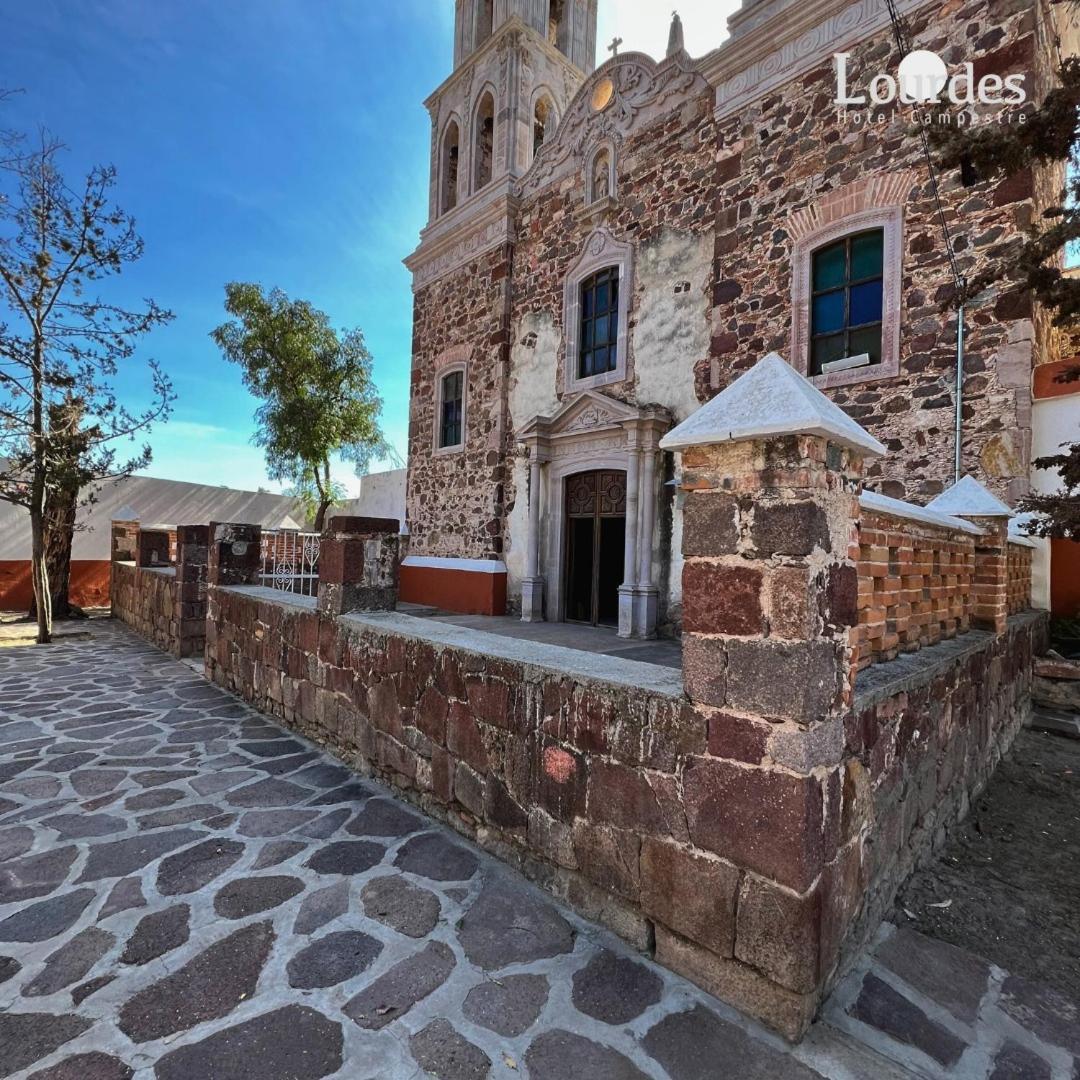Lourdes Hotel Campestre Santa Maria del Rio Exterior foto